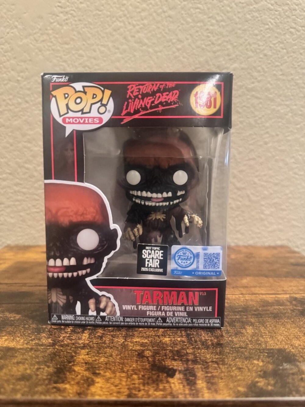 Funko Pop Tarman Hot Topic Scare Fair 2026